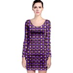 Penny Plaid (2) Long Sleeve Bodycon Dress