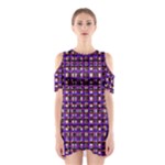 Penny Plaid (2) Shoulder Cutout One Piece Dress