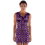 Penny Plaid (2) Wrap Front Bodycon Dress