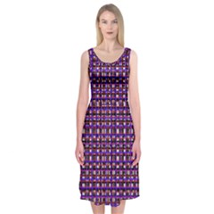 Penny Plaid (2) Midi Sleeveless Dress from ArtsNow.com