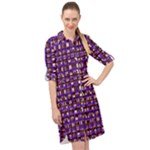 Penny Plaid (2) Long Sleeve Mini Shirt Dress