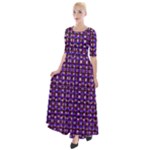 Penny Plaid (2) Half Sleeves Maxi Dress