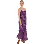 Penny Plaid (2) Cami Maxi Ruffle Chiffon Dress