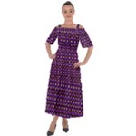 Penny Plaid (2) Shoulder Straps Boho Maxi Dress 