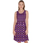Penny Plaid (2) Knee Length Skater Dress With Pockets