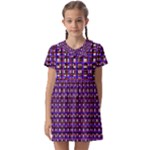 Penny Plaid (2) Kids  Asymmetric Collar Dress