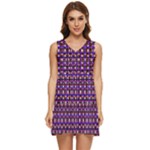 Penny Plaid (2) Tiered Sleeveless Mini Dress