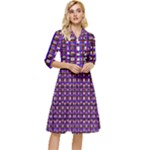 Penny Plaid (2) Classy Knee Length Dress