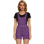 Penny Plaid (2) Short Overalls