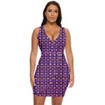 Penny Plaid (2) Draped Bodycon Dress