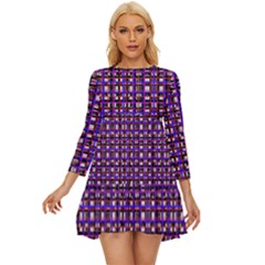 Long Sleeve Babydoll Dress 