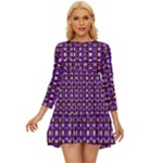 Penny Plaid (2) Long Sleeve Babydoll Dress