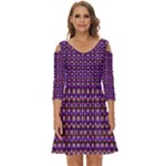 Penny Plaid (2) Shoulder Cut Out Zip Up Dress