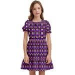 Penny Plaid (2) Kids  Puff Sleeved Dress
