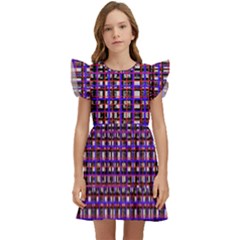 Kids  Winged Sleeve Dress 