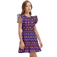 Kids  Winged Sleeve Dress 