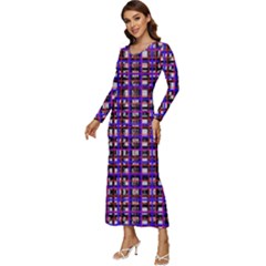 Long Sleeve Longline Maxi Dress 