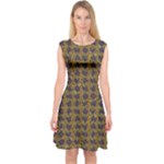 3021 Capsleeve Midi Dress