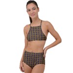 3021 High Waist Tankini Set