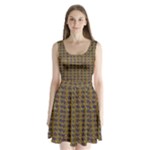 3021 Split Back Mini Dress 