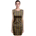 3021 Sleeveless Velvet Midi Dress