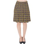 3021 Velvet High Waist Skirt