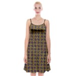 3021 Spaghetti Strap Velvet Dress
