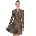 3021 Long Sleeve Panel Dress