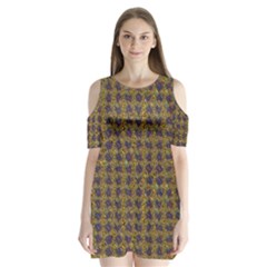 3021 Shoulder Cutout Velvet One Piece from ArtsNow.com