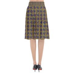 Flared Midi Skirt 