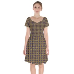 Short Sleeve Bardot Dress 