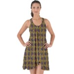 3021 Show Some Back Chiffon Dress