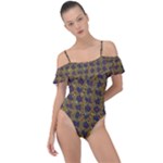 3021 Frill Detail One Piece Swimsuit