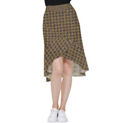 Frill Hi Low Chiffon Skirt 