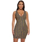 3021 Draped Bodycon Dress