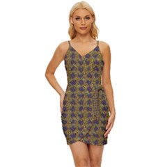 Wrap Tie Front Dress 