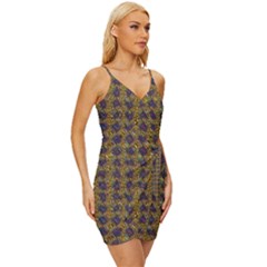 Wrap Tie Front Dress 