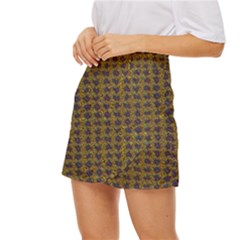 Mini Front Wrap Skirt 