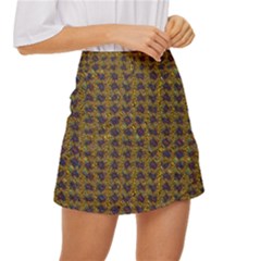 Mini Front Wrap Skirt 