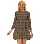 3021 Long Sleeve Babydoll Dress