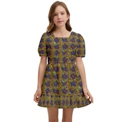 Kids  Short Sleeve Dolly Dress 