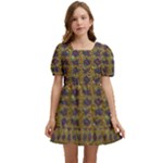 3021 Kids  Short Sleeve Dolly Dress