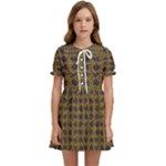 3021 Kids  Sweet Collar Dress