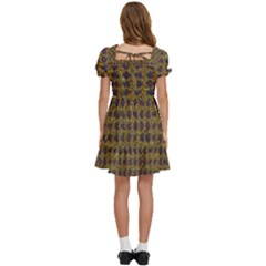 Kids  Puff Sleeved Dress 