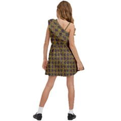 Kids  One Shoulder Party Dress 