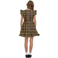 Kids  Winged Sleeve Dress 