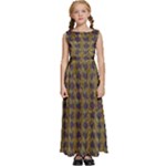 3021 Kids  Satin Sleeveless Maxi Dress