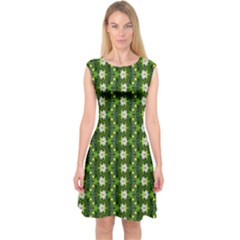 Capsleeve Midi Dress 