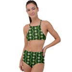Wowpatterns-export-pattern High Waist Tankini Set