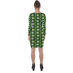 Asymmetric Cut-Out Shift Dress 